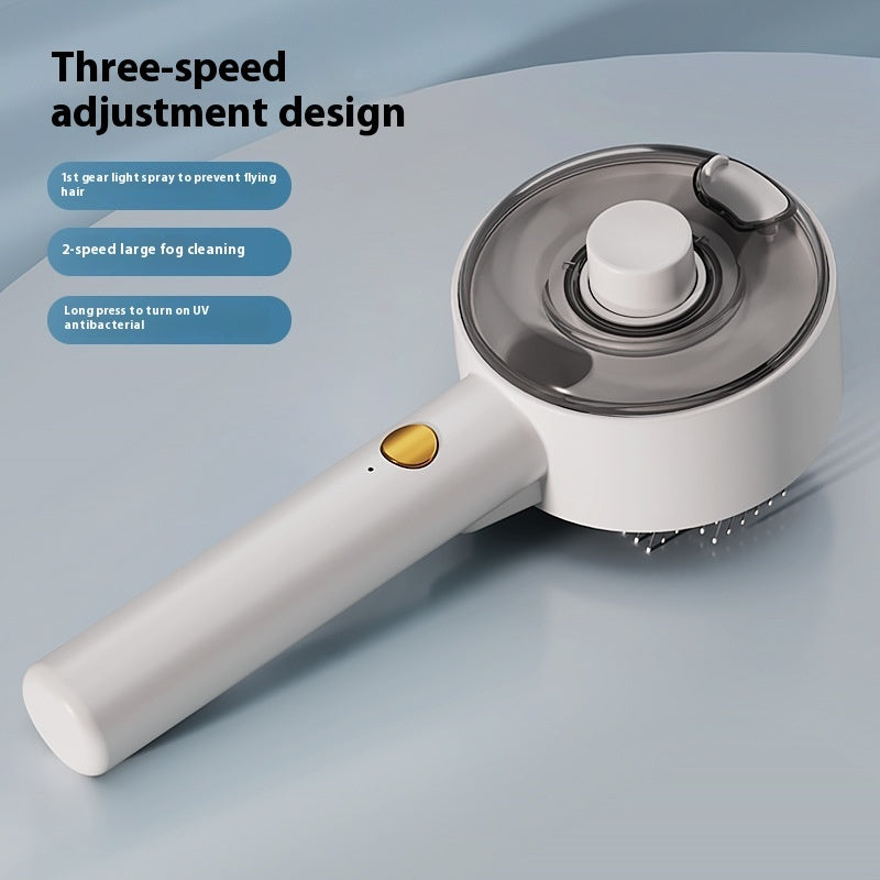 Animal Hair Remover Brush Dog And Cat Steam Brush Pet Self Cleaning