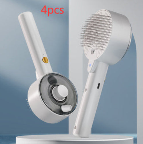 Animal Hair Remover Brush Dog And Cat Steam Brush Pet Self Cleaning