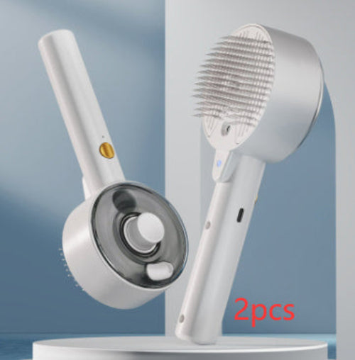 Animal Hair Remover Brush Dog And Cat Steam Brush Pet Self Cleaning