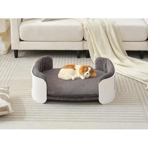 Scandinavian Style Cat Couch Bed, Pet Sofa For Indoor Cats PP Indoor